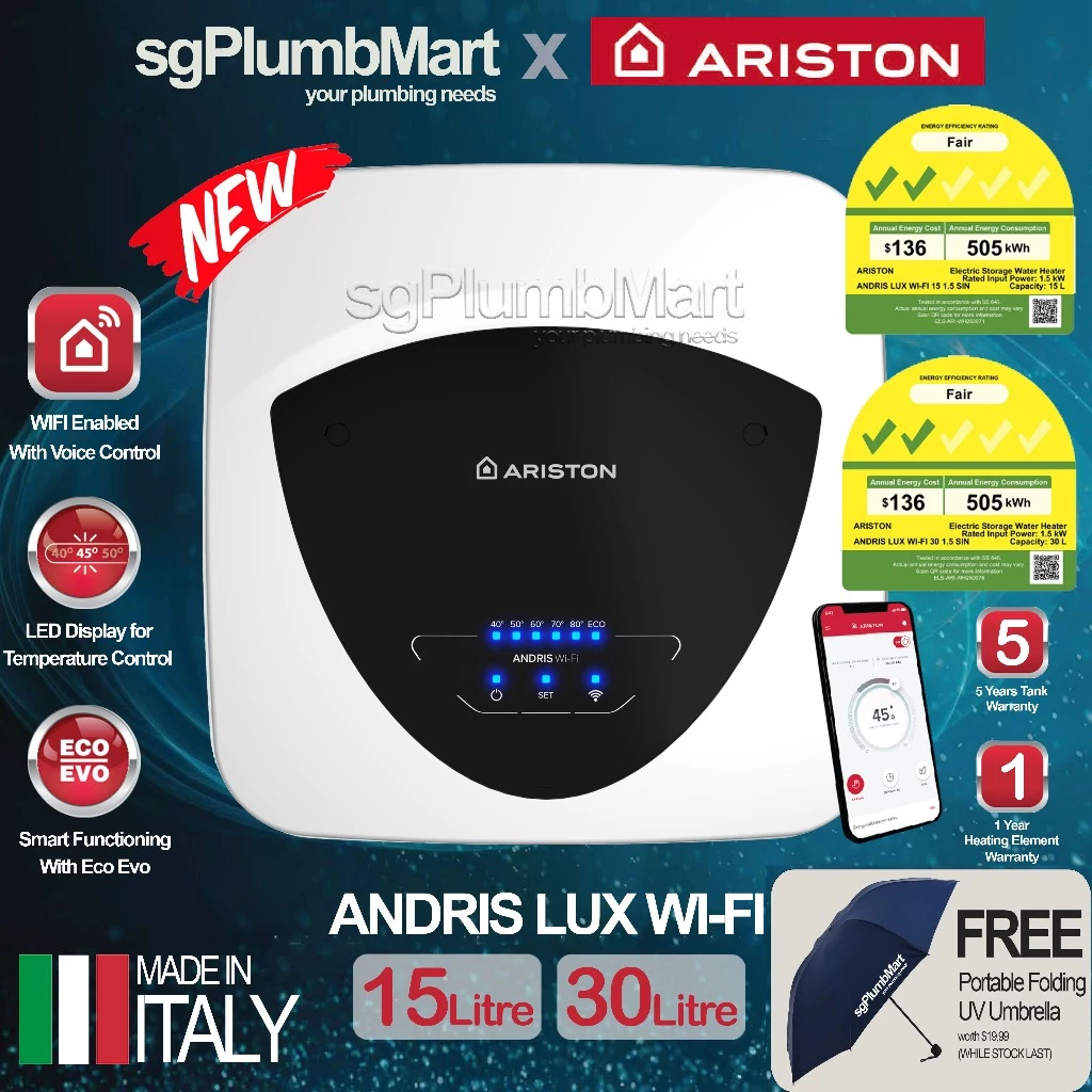 Ariston ANDRIS LUX WI-FI ( Made In Italy )