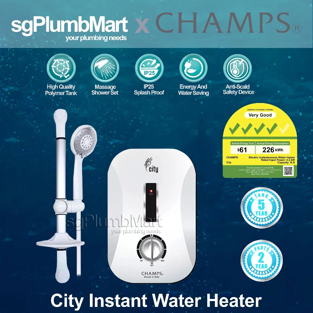 Champs City Instant Water Heater