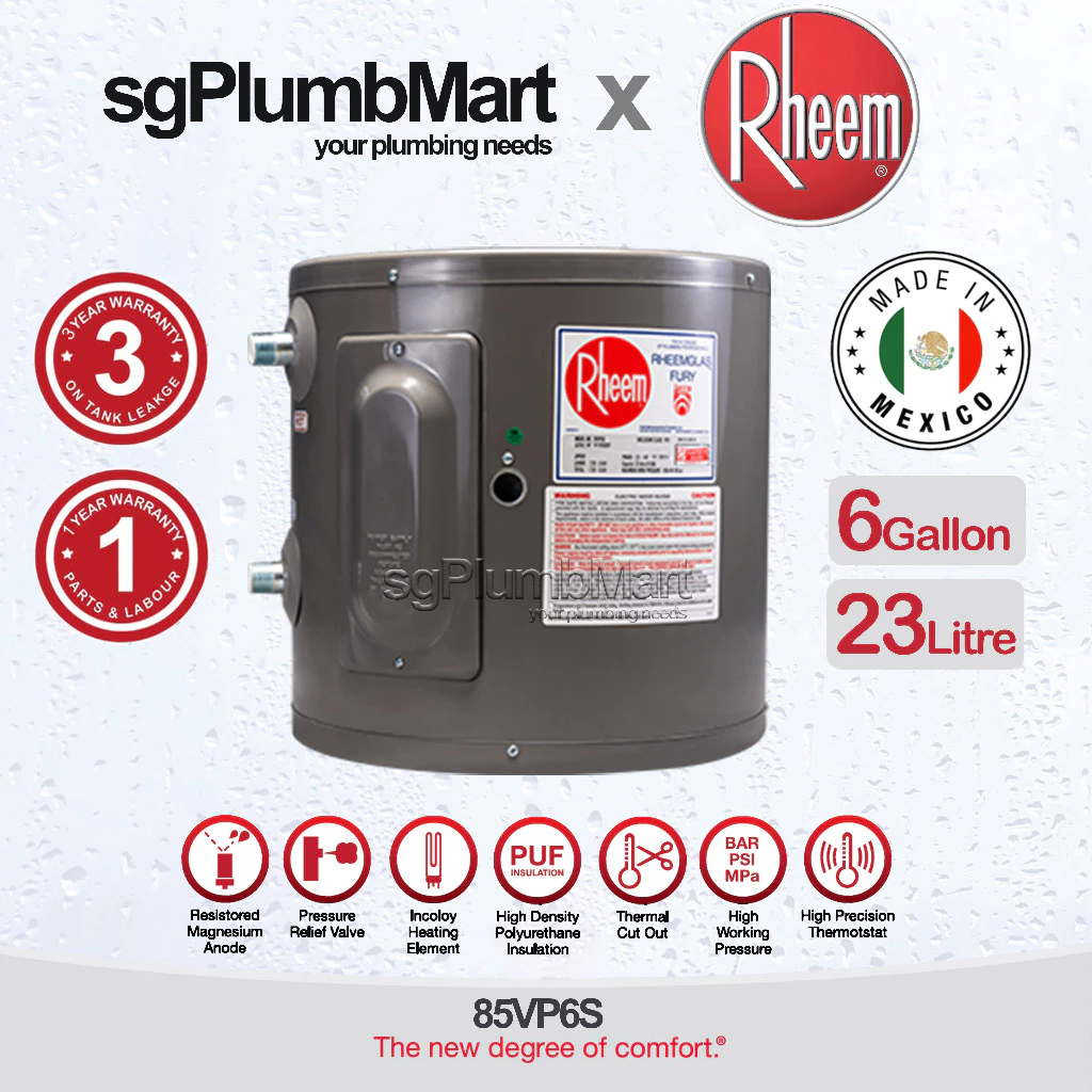 Rheem 85VP-65SVP Classic Electric Storage Water Heater