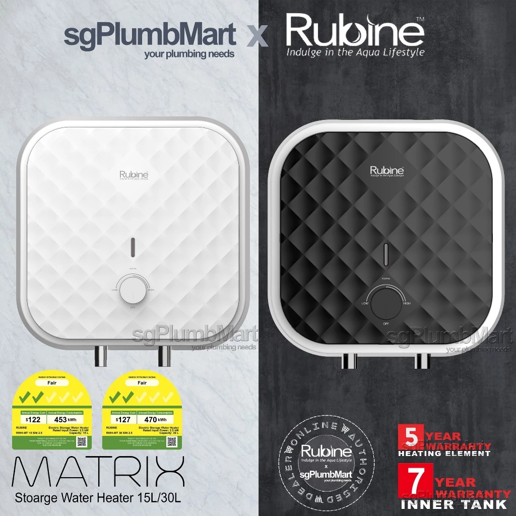 Rubine Matirx Classic Electric Storage Water Heater
